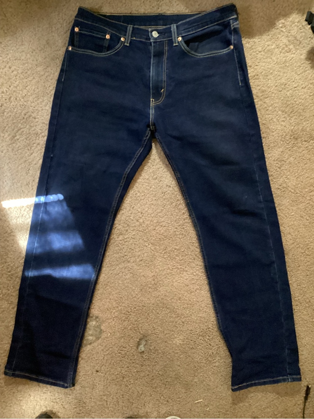 Levi's Slim Straight Dark Blue Jeans